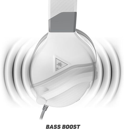Turtle Beach Recon 200 Gen 2 Wired Multiplatform Gaming Headset, Xbox, PS5 | Xbox Series X|S & Xbox One, PlayStation, PS4, PC, Powered Bass Boost, Flip-to-Mute Mic, Mic Monitoring, Memory Foam, Black in Kuwait