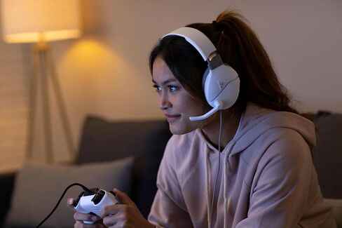 Turtle Beach Recon 200 Gen 2 Wired Multiplatform Gaming Headset, Xbox, PS5 | Xbox Series X|S & Xbox One, PlayStation, PS4, PC, Powered Bass Boost, Flip-to-Mute Mic, Mic Monitoring, Memory Foam, Black in Kuwait