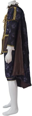 Victorian Rococo Costume Elizabethan Tudor Suits Mens Medieval Nobleman Outfit King Cosplay Halloween in Saudi Arabia