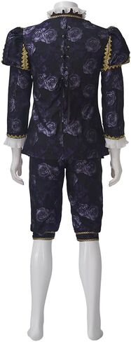 Victorian Rococo Costume Elizabethan Tudor Suits Mens Medieval Nobleman Outfit King Cosplay Halloween in Saudi Arabia