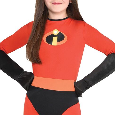 زي The Incredibles من Party City - يشتمل على بذلة وقفازات وقناع - الهالوين وحفلات أعياد الميلاد والمناسبات ذات الطابع الخاص in Saudi Arabia