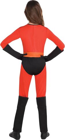 زي The Incredibles من Party City - يشتمل على بذلة وقفازات وقناع - الهالوين وحفلات أعياد الميلاد والمناسبات ذات الطابع الخاص in Saudi Arabia