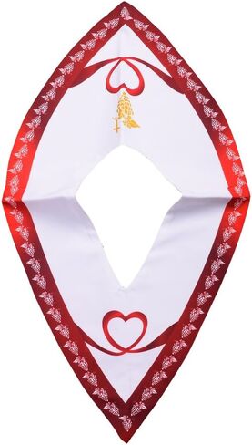 BLESSUME Unisex Church V Shape Choir Stole Collar with Cross in Kuwait
