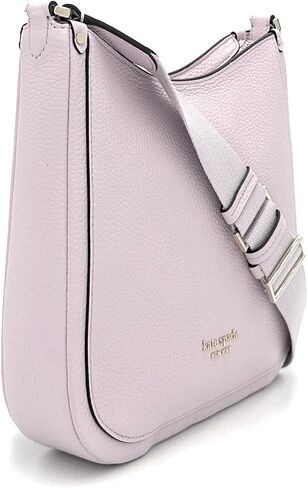 Kate Spade New York Women's Leather Roulette Medium Messenger Bag Lilac Moonlight in Saudi Arabia