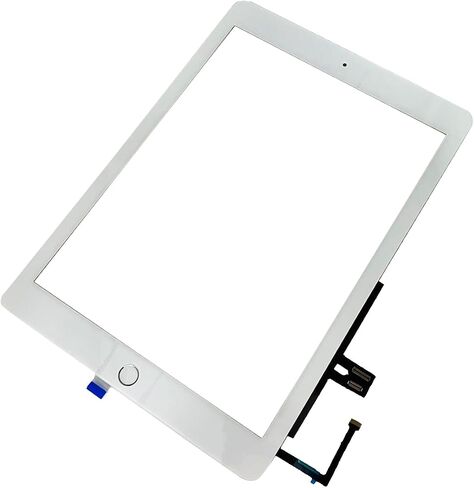 Touch Screen Digitizer + Home Button Replacement for iPad 6 (2018) A1893 A1954 (Black) in Saudi Arabia