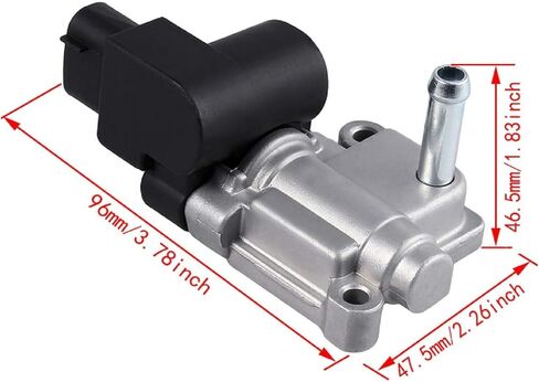 16022-P8A-A01 صمام التحكم في الهواء الخامل IACV مع حشية متوافقة مع أكورد أوديسي بايلوت CR-V Acur-a CL TL MDX V6 3.0L 3.2L 3.5L in Kuwait