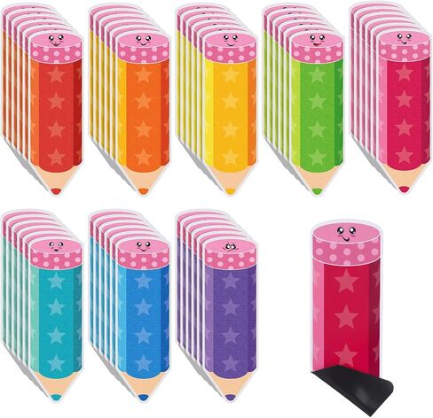 48 Pcs Magnetic Dry Erase Labels Magnetic Name Tags Plates Smile Face Shaped Writable Tag Locker Name Plates Dry Erase Stickers Labels for Classroom School Bus Teacher Student Whiteboards in Saudi Arabia