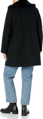 AVENUE Women's Plus Size Coat Elle Faux Wool in Saudi Arabia