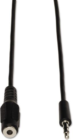 TRIPP LITE Female Mini Stereo Audio Extension Cable 6-feet اسود in Saudi Arabia