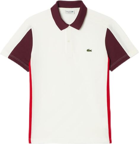 Lacoste Men's Regular Fit Short Sleeve Color Blokced Polo Shirt in Saudi Arabia