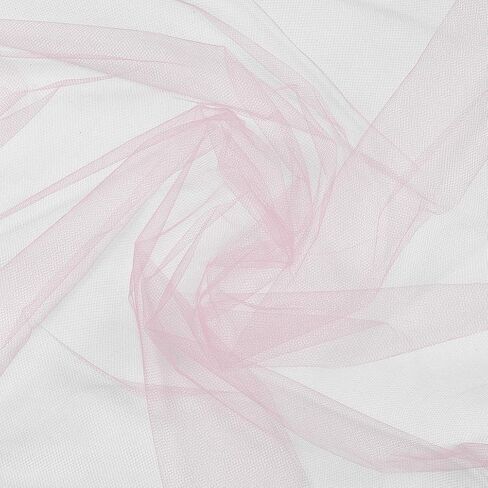 Expo International Decorative Matte Tulle Fabric Bolt of 54 inch X 40 Yards | Light Blue in Saudi Arabia