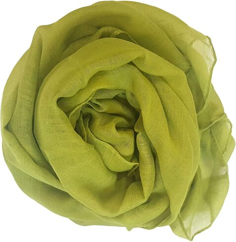 Solid Color Scarves Shawl Blanket Warm Warp lightweight Large Scarf for Women in Saudi Arabia