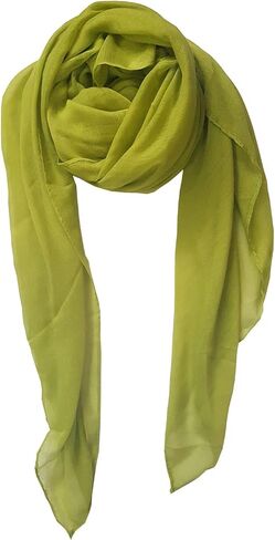 Solid Color Scarves Shawl Blanket Warm Warp lightweight Large Scarf for Women in Saudi Arabia