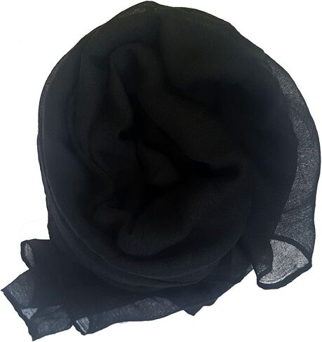 Solid Color Scarves Shawl Blanket Warm Warp lightweight Large Scarf for Women in Saudi Arabia