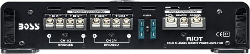 BOSS Audio Systems R3002 Car Audio Amplifie, 600 Watts, 2 Channel, 2/8 Ohm in Kuwait