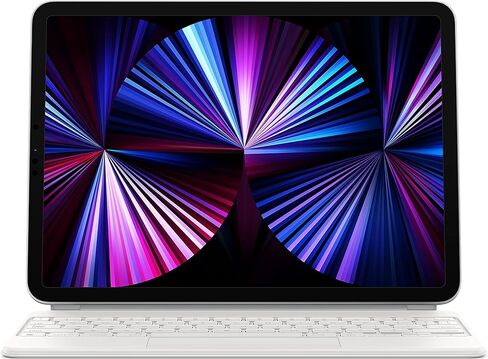 لوحة مفاتيح Apple Magic: حافظة لوحة مفاتيح iPad Pro مقاس 11 بوصة (الجيل الأول والثاني والثالث والرابع) وiPad Air (الجيل الرابع والخامس)، تجربة كتابة رائعة، لوحة تتبع مدمجة، دنماركية - أسود in Kuwait