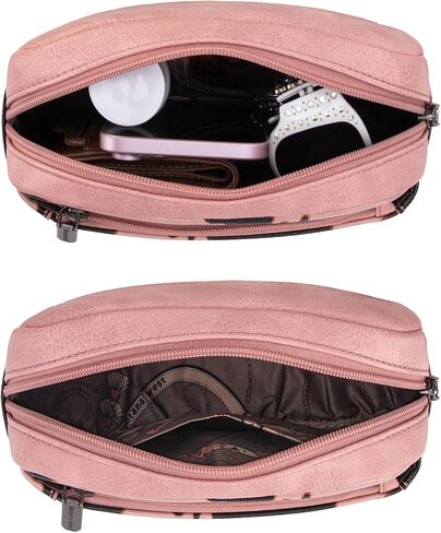 Montana West Cow Print Fanny Packs for Women Everywhere Belt Bag Crossbody Waist Packs with Adjustable Strap in Saudi Arabia