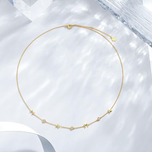 14K Gold Moissanite Mom Necklace for Women Mama Necklace for Mother's Day Birthday New Mom Mom to Be Gifts in Saudi Arabia
