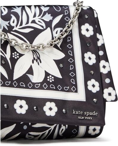 Kate Spade New York Fold Bandana Printed Fabric Clutch in Saudi Arabia