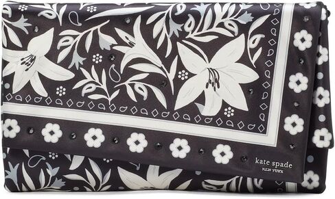 Kate Spade New York Fold Bandana Printed Fabric Clutch in Saudi Arabia