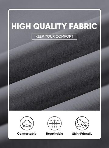 JMIERR Mens Casual Sweatpants Stretch Elastic Waist Drawstring Joggers Slim-fit Pants with Pockets in Kuwait