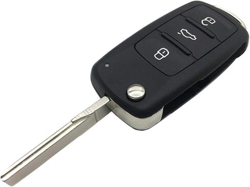 غير مقطوع 3 + 1 ذعر قابل للطي فليب دخول بدون مفتاح مفتاح السيارة عن بعد غطاء فوب غطاء شل صالح لشركة فولكس فاجن فولكس فاجن GTI جيتا Eos جولف (1) in Kuwait