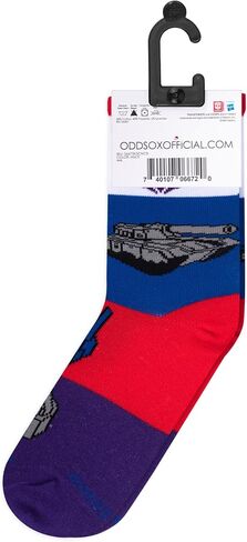 Cool Socks for Kids, Retro Cartoons Styles, Fun Graphic Prints, Youth Sizes, Assorted in Saudi Arabia