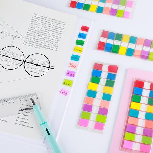 علامات تبويب علامات الصفحة - 6 علامات تبويب ملاحظات لاصقة، علامات تبويب الكتب، ملاحظات لاصقة للكتاب، علامات تبويب الفهرس اللاصقة، علامات تبويب لاصقة للكتب التوضيحية، ملصق علامات علامات الصفحة لتصنيف علامات الصفحة in Kuwait