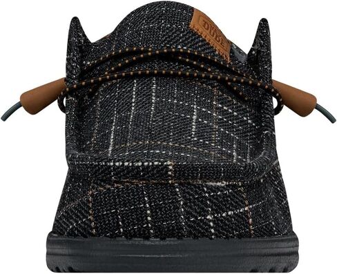 Hey Dude Wally Plaid Navy Size 8 | Men’s Shoes | Men's Slip-on Loafers | Comfortable & Light-Weight in Saudi Arabia