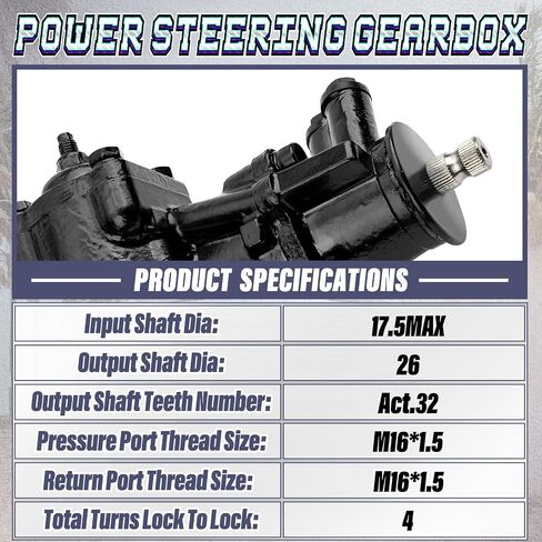 27-8405 Complete Power Steering Gear Box Gearbox Assembly Fit for Nissan D21 1986,1987, 1988, 1989, 1990, 1991, 1992, 1993, 1994, Pickup 1992-1999 RWD,OE# 4920011G00 in Saudi Arabia