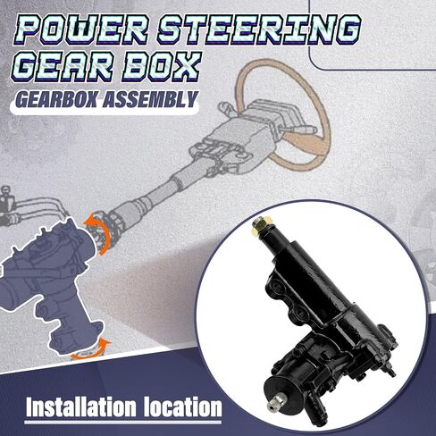 27-8405 Complete Power Steering Gear Box Gearbox Assembly Fit for Nissan D21 1986,1987, 1988, 1989, 1990, 1991, 1992, 1993, 1994, Pickup 1992-1999 RWD,OE# 4920011G00 in Saudi Arabia