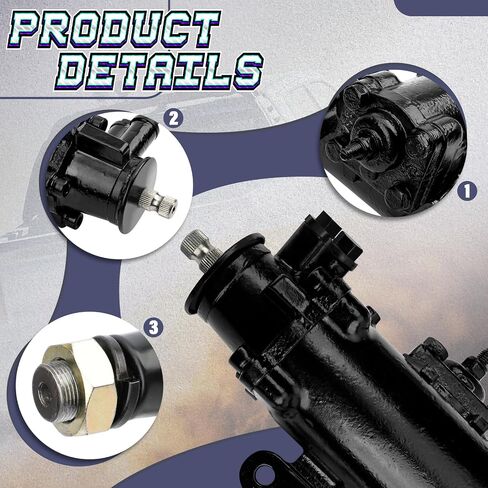 27-8405 Complete Power Steering Gear Box Gearbox Assembly Fit for Nissan D21 1986,1987, 1988, 1989, 1990, 1991, 1992, 1993, 1994, Pickup 1992-1999 RWD,OE# 4920011G00 in Saudi Arabia
