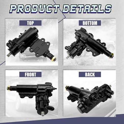 27-8405 Complete Power Steering Gear Box Gearbox Assembly Fit for Nissan D21 1986,1987, 1988, 1989, 1990, 1991, 1992, 1993, 1994, Pickup 1992-1999 RWD,OE# 4920011G00 in Saudi Arabia