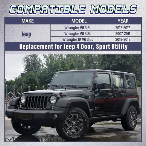27-8417 مجموعة علبة تروس توجيه الطاقة مناسبة لسيارة Jeep Wrangler JK 2007، 2008، 2009، 2010، 2011، 2012، 2013، 2014، 2015، 2016، 2017، 2018، استبدل رقم OE 52126348AA، 52126348AA in Saudi Arabia