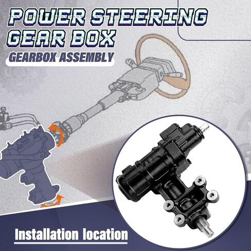 27-8417 مجموعة علبة تروس توجيه الطاقة مناسبة لسيارة Jeep Wrangler JK 2007، 2008، 2009، 2010، 2011، 2012، 2013، 2014، 2015، 2016، 2017، 2018، استبدل رقم OE 52126348AA، 52126348AA in Saudi Arabia