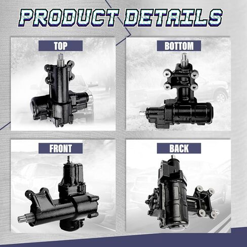 27-8417 مجموعة علبة تروس توجيه الطاقة مناسبة لسيارة Jeep Wrangler JK 2007، 2008، 2009، 2010، 2011، 2012، 2013، 2014، 2015، 2016، 2017، 2018، استبدل رقم OE 52126348AA، 52126348AA in Saudi Arabia