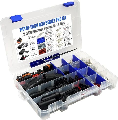 2-Pack، 46Amp (3-PIN) أطراف موصلات مقاومة للماء وأختام 10-12-14-16 AWG in Kuwait