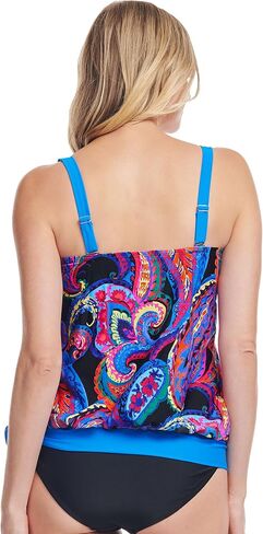 ملابس سباحة نسائية من Mazu Blouson Tankini Tops ملابس سباحة فضفاضة تناسب ملابس السباحة فقط in Saudi Arabia