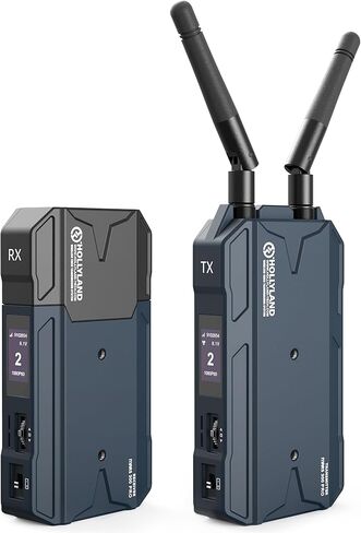 جهاز ارسال واستقبال فيديو لاسلكي مارس 300 برو من هوليلاند [رسمي] HDMI مع وقت استجابة منخفض 0.08 ثانية، لمصوري الفيديو والمصورين والمخرجين السينمائيين (محسن) in Kuwait