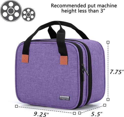 LUXJA Carrying Bag Compatible with DR.J Mini Projector, Black | Portable Case for Most Mini Projector and Accessories in Kuwait