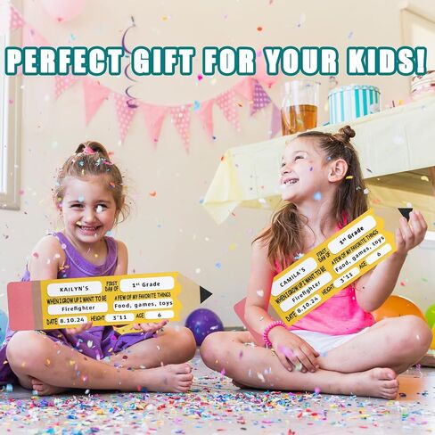 First and Last Day of School Board, 16.5 x 4 Inch Double Sided Wooden Chalkboard with 2 chalk,1st Day of Kindergarten Preschool Chalkboard Photo Prop - Back to School Gifts for Kids Girls Boys in Saudi Arabia