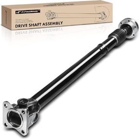 A-Premium Front Complete Drive Shaft Prop Shaft Driveshaft Assembly Compatible with Jeep Grand Cherokee 2005 2006, Commander 2006, AWD Automatic Transmission, Replace# 52105728AC, 52105728AD