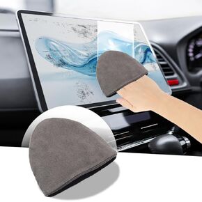 Car Screen Cleaner,Car Display Cleaner,Microfiber Car Touch Screen Cleaner Cloth,Suitable for Automotive,Cell Phone,Computer,and pad displays (Triangle)