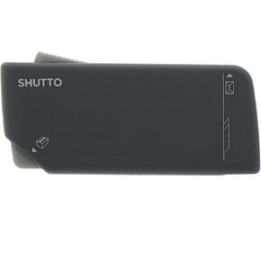 SUN-STAR 2 Way Cutter Package Box Opener and Portable Letter Opener for Home and Office SHUTTO, Black
