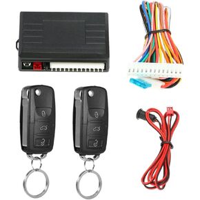 Shkalacar Universal Keyless Entry System, Keyless Entry Door Lock Trunk Release for Car, Auto, Truck, Door Lock Actuators - Central Locking System Power Door Lock Kit