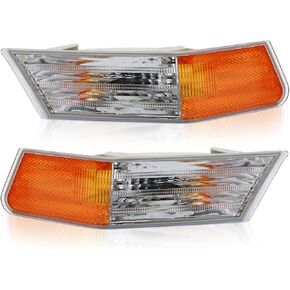 Front Turn Signal Side Marker Lamp Compatible with Patriot 2007 2008 2009 2010 2011 2013 2014 2015 2016 Left + Right