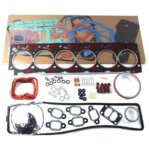 12V 6B 6BT 6BTA 5.9L Engine Full Gasket Kit Head Gasket Set 3921394 4089649 3802025 3802026 for Cummins 6B5.9 QSB5.9 CM550 ISB (Chrysler) Engine Dodge Ram Pickup 1989-1998