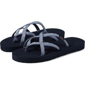 Teva Women's Olowahu Sandal, Kaleidoscope Blissful Blue, 9