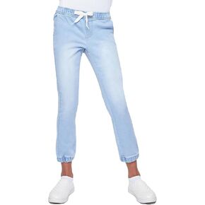 YMI Jeans Girls Kozy Joggers with Faux Drawstring