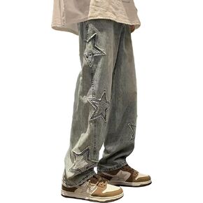 Kisswow Star Jeans Y2k Cargo Pants Women Y2k Jeans for Women Cute Jeans for Teens